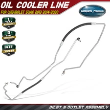 Inlet and Outlet Assembly Transmission Oil Cooler Line for Chevrolet Sonic 13-20