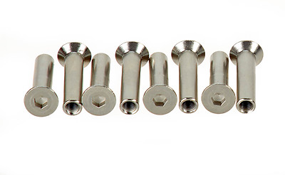 BAUER/MISSION Screw with round Head - 8-er Set (1036209). Inlineskates. Inliner.