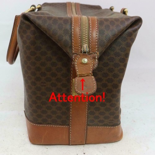 Celine Extra Large Monogram Macadam Boston Duffle 868473 - Picture 9 of 12