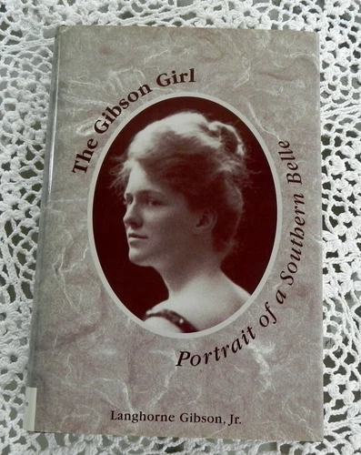 Gibson Girl Portrait of a Southern Belle, by Lanhorne Gibson Jr. SIGNED HC