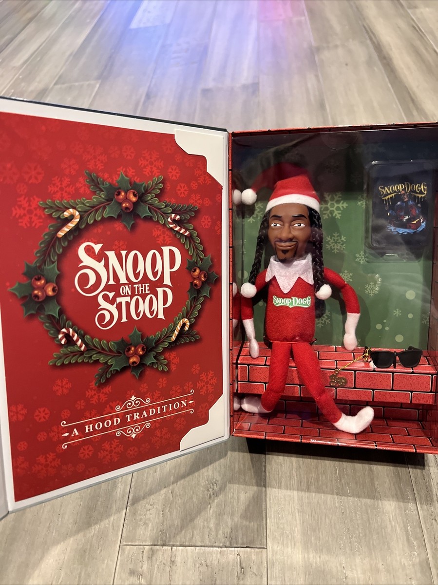 Snoop on the Stoop 12” Snoop Dogg Christmas Red Plush