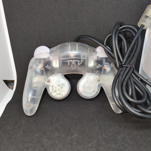 Official Nintendo GameCube Controller OEM Clear Skeleton DOL-003 Genuine Japan - Picture 2 of 3