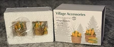 Department 56 Village Fall "Harvest Baskets of Corn" 6006812 New in Box RARE