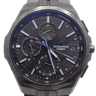 CASIO Oceanus Manta OCW-S5000B-1AJF Solar Radio Black Titanium Men's Watch