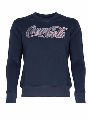 MC2 Saint Barth Coca Cola Navy Sweatshirt sz L