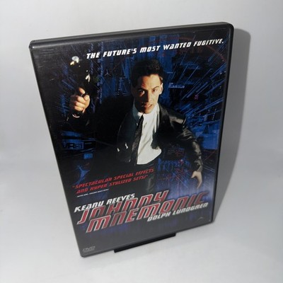 Johnny Mnemonic mit Keanu Reeves & Dolph Lundgren (DVD, 1995) Englisch