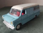 ORIGINAL VINTAGE DIECAST DINKY TOYS 407 KENWOOD MK1 FORD TRANSIT VAN c.1970