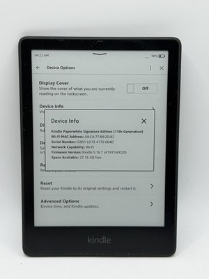 Kindle Paperwhite ブラック Amazon Kindle Paperwhite 電子書籍リーダー