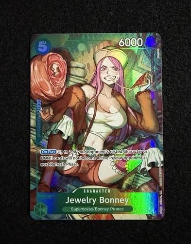 Jewelry Bonney OP07-026 Alternate Alt Art SR (500 Years In The Future) One Piece
