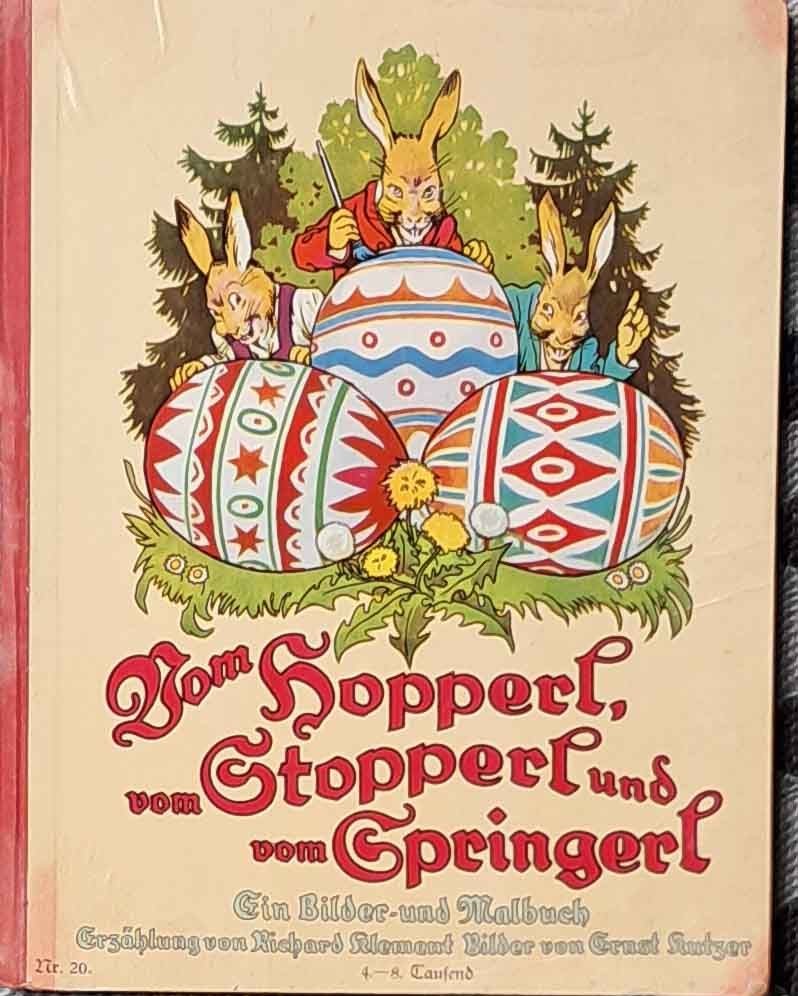 Vom Hopperl, vom Stopperl und vom Springerl. - Ein Bilder- und Malbuch Klement,