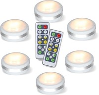 Schrankbeleuchtung Led 6Er Set Kabellos Dimmbar Mit Fernbedienung FüR KüChe