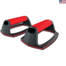 Perfect Pushup Stands - Enhance Muscle Strength with Safe Padded Comfort Grips