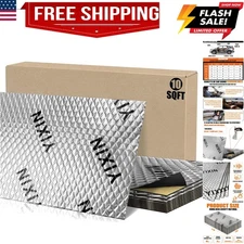 Sound Deading Material for Cars, 80 mil 2mm Car Sound Deadening mat - Butyl A...