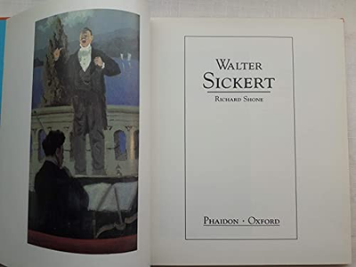 #ad #ad Walter Sickert by Shone Richard Hardback Book The Fast Free Shipping $11.10