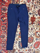 RLX Ralph Lauren Women  s Navy Performance Stretch Pants Size 8 Zip Pocket Golf