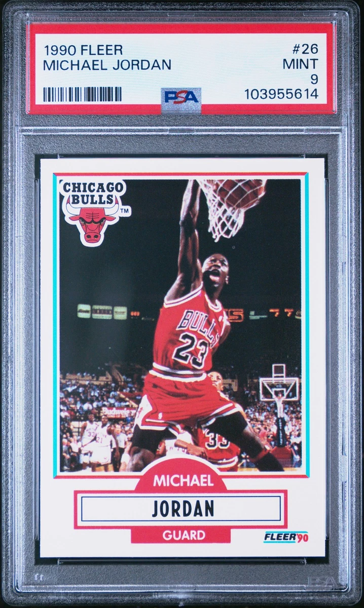 Fleer Michael Jordan 9 Graded Basketball Sports Trading Cards