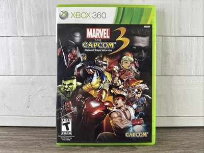 XBOX 360 Marvel vs Capcom 3 Fate of Two Worlds Booklet Tested FREE Shipping