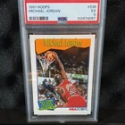 Hoops 1991 Michael Jordan #536 PSA 5 Chicago Bulls NBA Basketball Card