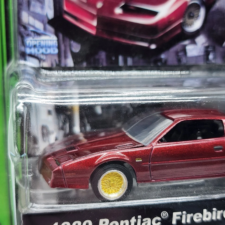 UH Greenlight 89 1989 Pontiac Firebird Trans Am Muscle Car Garage VHTF Rare  - Image 4 of 4