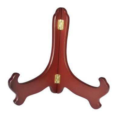 Tellerständer aus Holz, Tellerhalter, faltbarer Tellerständer für