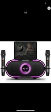K666PLUS Karaoke Machine with Powerful Sound  RGB Lights, 2 Wireless