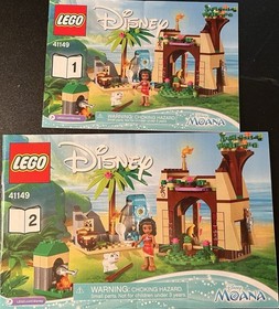 Lego Disney Moana's Island Adventure Set 41149 Complete Counted