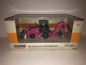 pink bulldozer toy