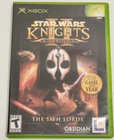 Star Wars: Knights Of The Old Republic 2 Sith Lords (Original Xbox) CIB - Tested