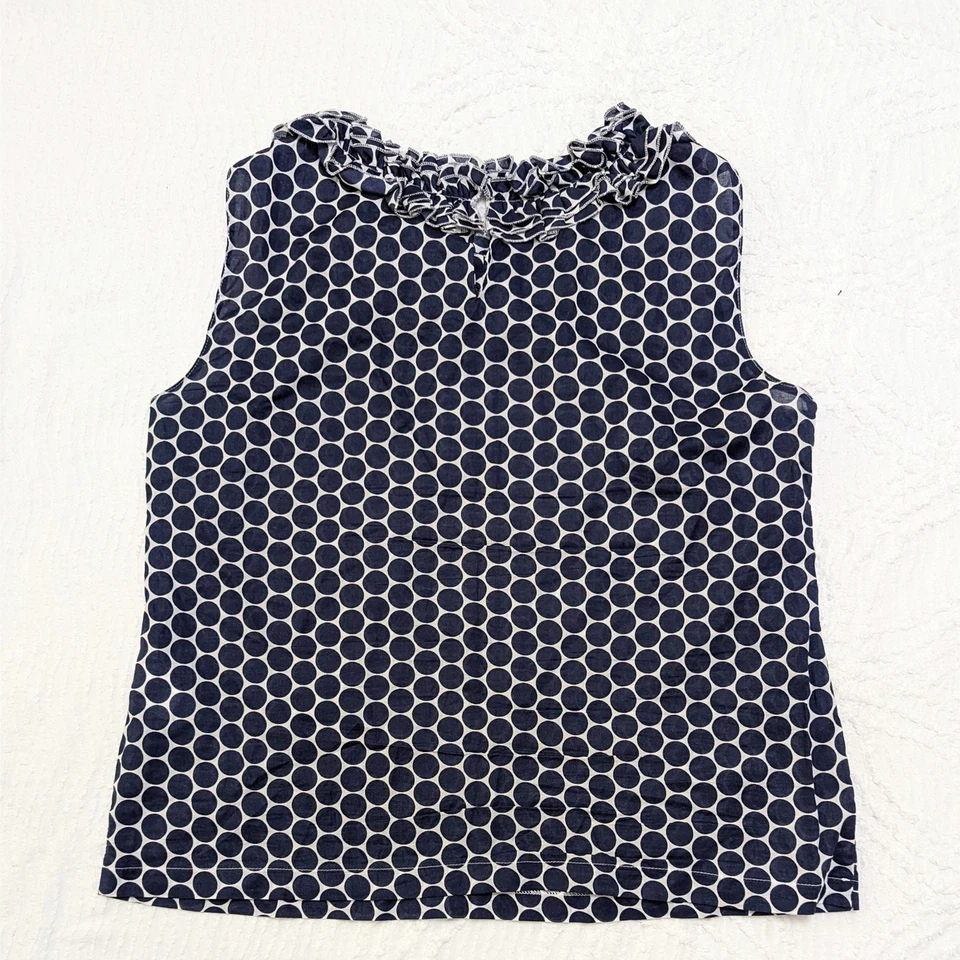 Blusa Naracamicie Mujer Talla 3 (US 8) Lunares Verano Fin de Semana Negocios Informal Foto 2 de 4