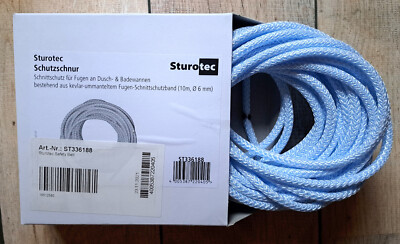 Schnittschutzschnur Safety Belt von Sturotec 10m kevlar ummantelt