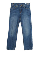 Old Navy boys jeans size 12 regular adj waist straight leg great for school