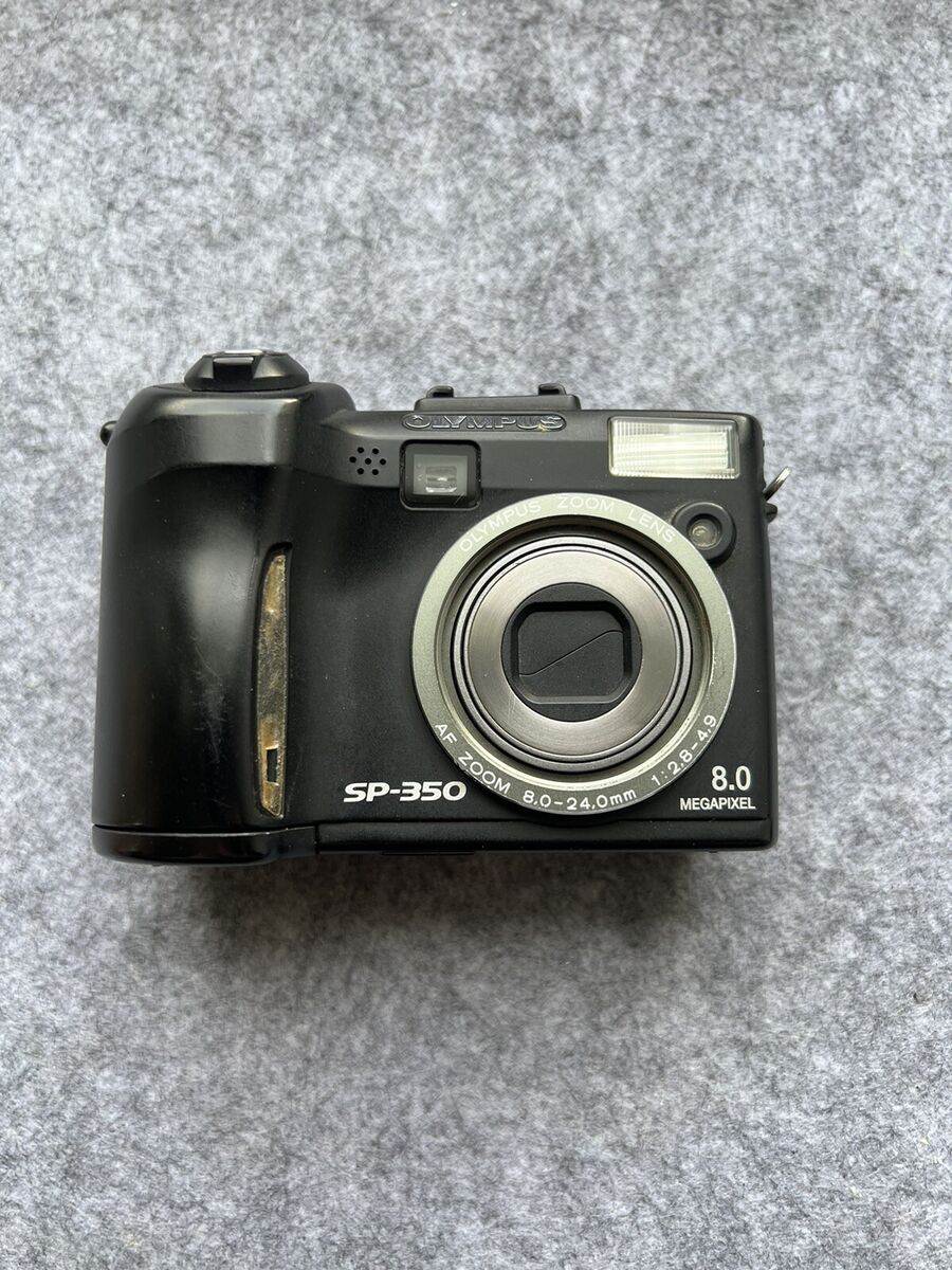 Olympus SP Series SP-350 8.0MP Digital Camera - Black TESTED Olympus SP Series SP-350 8.0MP Digital Camera - Black TESTED