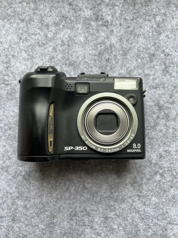 Olympus SP Series SP-350 8.0MP Digital Camera - Black TESTED 2 gb memory card - Image 2 of 4