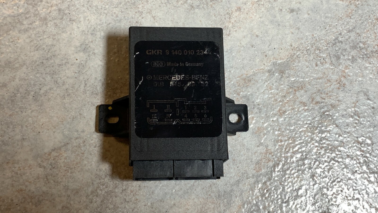 Original Mercedes W210 W202 W124 Compressor Switch-Off Relay 