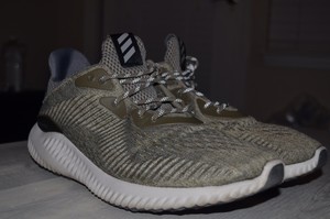 adidas alphabounce olive green