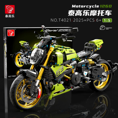 TGL T4021 Motorrad 1260 Diavel 1:5 Groß Geschenk Spielzeug Lego Komp. 2025 Teile