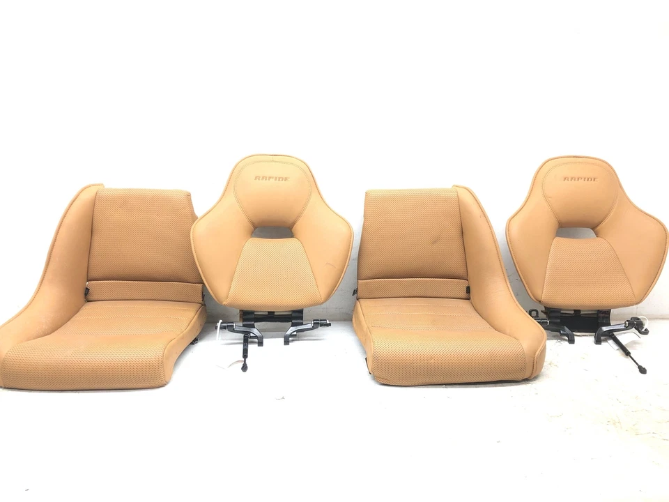 ASTON MARTIN RAPIDE REAR UPPER & LOWER SEAT SET SAHARA TAN *NOTES* Foto 2 de 4
