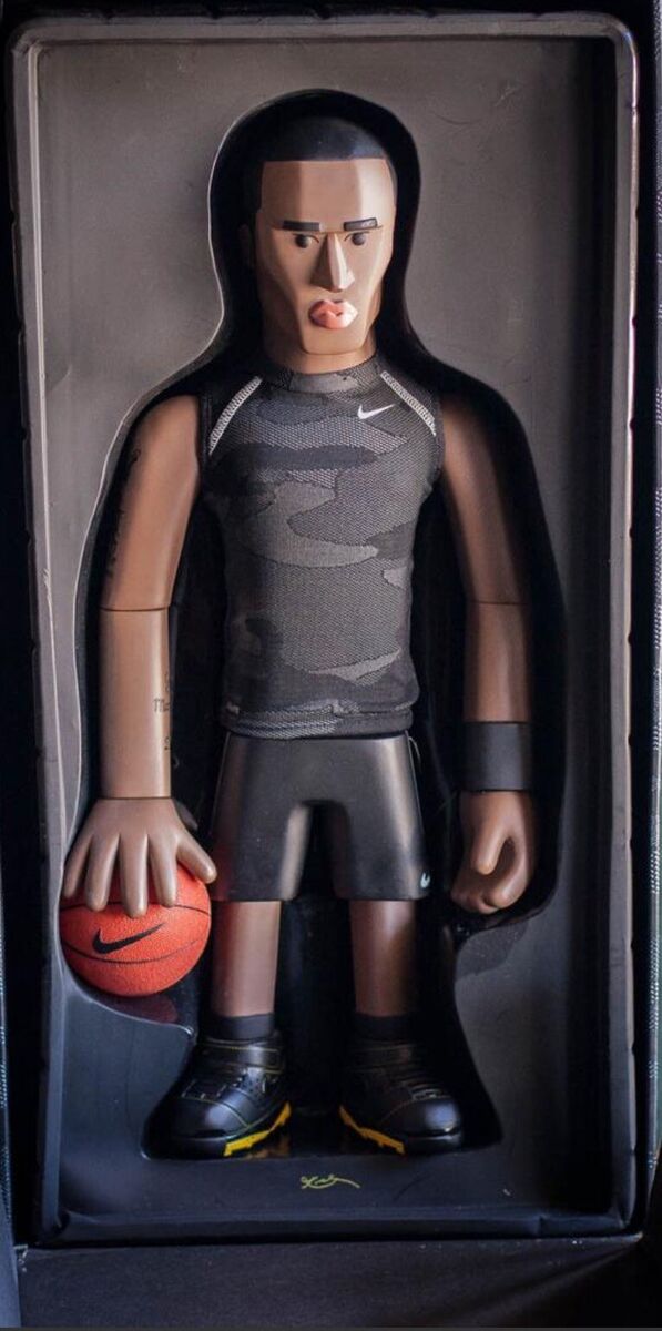EXTREMELY RARE NIKE PRO MICHAEL LAU KOBE BRYANT FIGURE EXTREMELY RARE NIKE PRO MICHAEL LAU KOBE BRYANT FIGURE