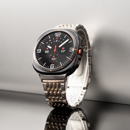 Stainless Steel Watch Strap for Samsung Galaxy Watch Ultra 47mm Smartwatch Band - Picture 7 of 18