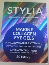Under Eye Patches for Dark Circles Puffy (30 Pairs), Marine Collagen Vitamin C