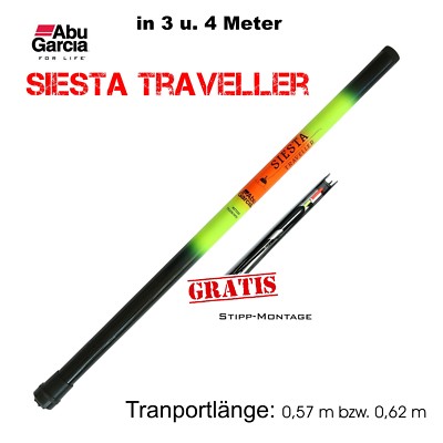Short split ABU GARCIA siesta traveller in and metres finished