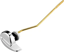 TOTO Toilet Replacement Parts, Upgraded Copper Handle Trip Lever Kit Universal f