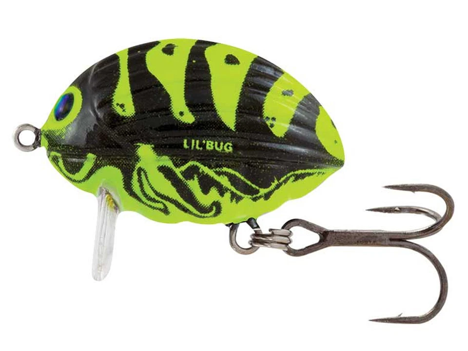 Salmo Lil`bug 2cm 2.8g Flottant Leurres Asp Perche Truite NOUVELLES COULEURS - Photo 1/1