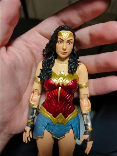FL DC Liga de la Justicia Mujer Maravilla Figura de Acción Colección Juguete Nuevo Regalo 7,7 pulgadas - Imagen 5 de 8