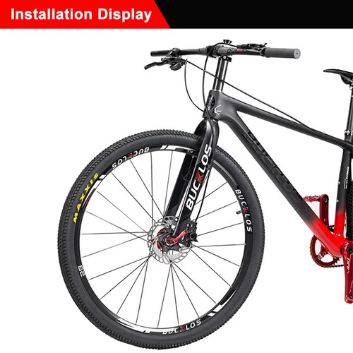 26/27.5/29 Inch MTB Bicycle Rigid Fork QR 9mm Straight Tube Bicycle Fork - Picture 19 of 21