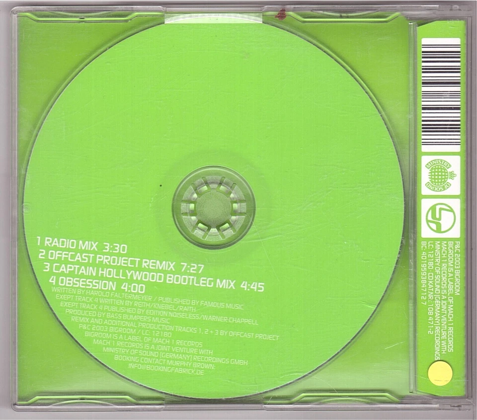 Murphy Brown vs. Captain Hollywood - Axel F 2003 (Maxi-CD 2003) - Bild 2 von 2