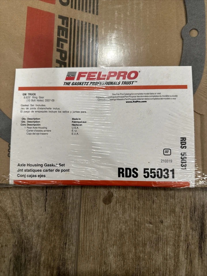 Felpro RDS 55031 Differential Gasket Rear for Chevy Express Van Suburban SaVana - Image 2 of 3