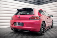 Heck Spoiler Aufsatz Abrisskante V.2 passend für VW Scirocco Mk3 schwarz Hochgla