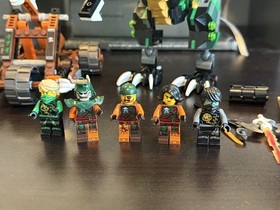 Ninjago - Green NRG Dragon #70593 100% Complete 