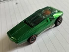Vintage Diecast Hot Wheels Redlines 1968 #6457 Whip Creamer Turbine in green